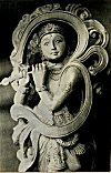 Carved Wooden Idol of Krishna