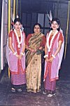 Jyotsna with Manipuri Dancers