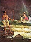 Sri Rama Vanquishing the Sea