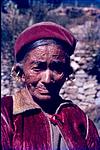 A Old tribal woman from himachal Pradesh