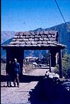 A check post at mountain pass