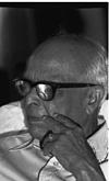 R.K.Narayan in his Mysore house