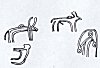 Prehistoric Cave Illustration from Tekkalakote