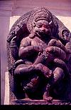 A narasimha sculpture-killing hiranya kashapu