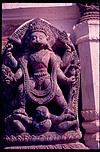 Bhyrava tramling a giant