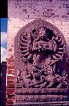 A shiva's sculpture killing daemon