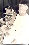 Jyotsna Kamat with Kuvempu