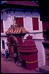 Gopuram of a Hindu temple on way to Ladhak