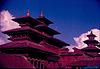 Gopuram of a temple in Himalayan region