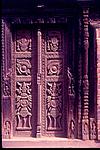 Ornamental wooden doors
