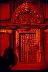 Ornamented door of a temple