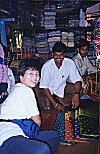 Hiryoung Picking her Wedding Saree