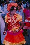 A young dancer in a procession