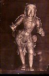 Image of Hoysala Vishnu vardhana, rephoto-graph of a picture kamat stumbled upon in 1984
