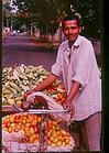 Vegetable selling on a cycle