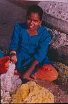 A young Flower seller