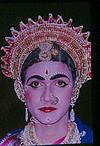 A woman character in Yakshagana bailata