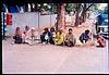 Leper beggar before a church, Yeshwatapur