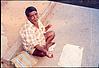 Leper beggar at yeshwantpur church