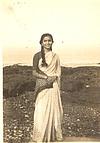 Shanta basrukar as a young girl