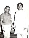 Jitendra Abhishek with Mohan Nadkarni