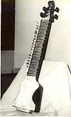 Sarangi, a string instrument nearest to human voice.