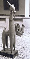 A Terracota Artwork at Shantiniketan Campus