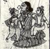 Krishna and Balarama with Yashoda
