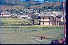 Summer view of a Himalayan town