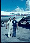 Tourist in Royal Nepal airport