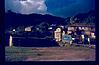 Himalayan old town view with old car and with bright light