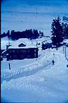 Snow covered road in Himalayas