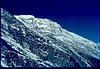 Slow formation of snow on a Himalayan rock