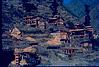 Houses on hills and hillocks. A common Himalayan scene