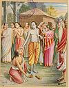 Bharata Asks for Rama's Footwear