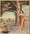 Hanuman Encounters Sita in Ashokavana