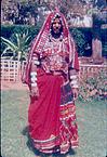 A Lambani women in her traditional dress