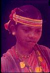 Gonde girl from Bastar in all her finery