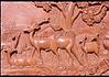 A sandal wood flack of forest scene, Moment of Sheshikiran house