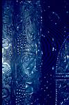 A silver filigree work at Goa temple, 1986, Goa
