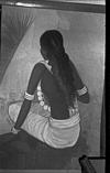 Painting of a gondan woman, Painting of a Rudrakumar Jha