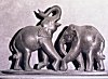 Wooden Elephants