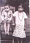 Konkani children from a picture of 1950s