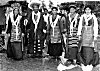 Tibetans in Traditional Costumes