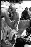 Pradeep munji being ordained as a Vatu, 1982, Honnawar,
