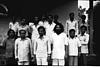 Dr. Suryanath kamat, and his staff members, during a tour (other members to be identified)