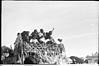 A decorated trek with tablo carrying revelers, 1985