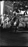 A Veerabhadra dancers wielding surd from North-Karnataka, 1985
