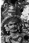 Dancer in Yakshagana costume, 1985