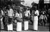 Karadi mussel, folk musicians from North Karnataka, 1985